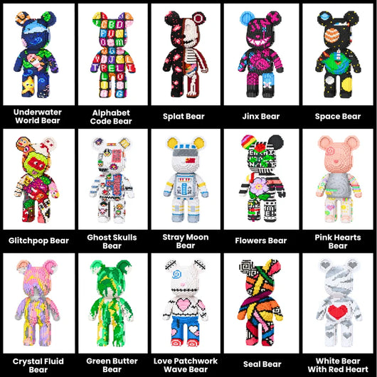 TeddyBricks™ Giant Buildable Brick Bear