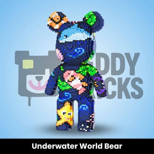 TeddyBricks™ Giant Buildable Brick Bear